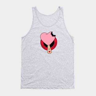 Love Is Sweet | Cute Valentine Badge Tank Top